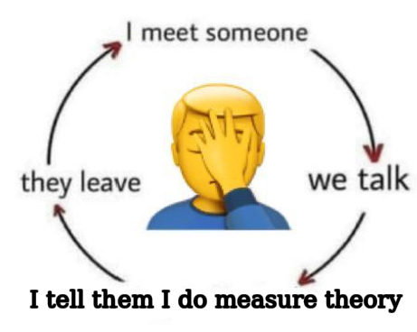 measure theory meme